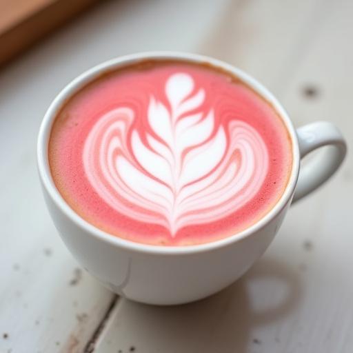 En kunstferdig Korall-Latte